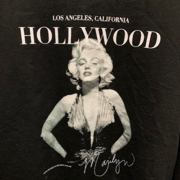 MARILYN MONROE WOMENS SWEAT TOP - Picture 2 of 4